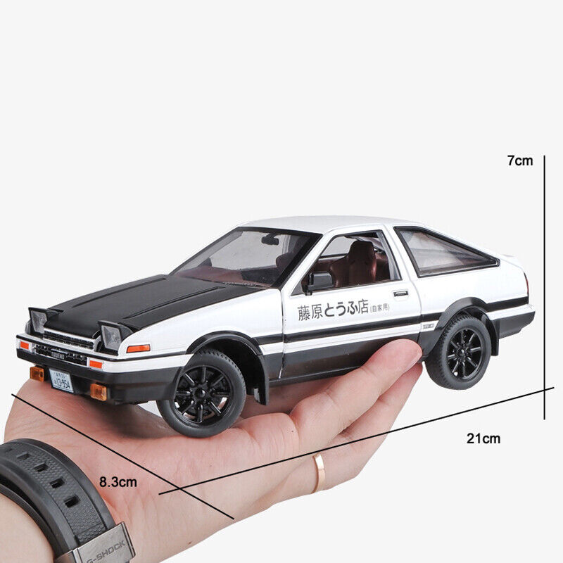 Toyota AE86 Initial D Toy Car Building Sets, Officially Licensed  Collectible 1:12 Model Car Toy Building Blocks, Cool Simulation Cockpit  Speed Racing