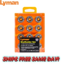 Lyman Shellholders for reloading press BOX of 12  # 7712110 New!