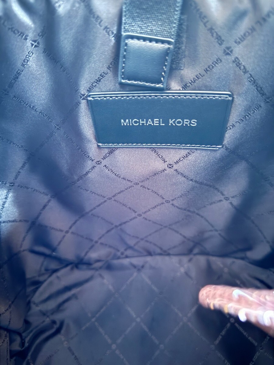 Michael Kors Cooper Large Jacquard Palm Mariner Backpack MK  display picture 1
