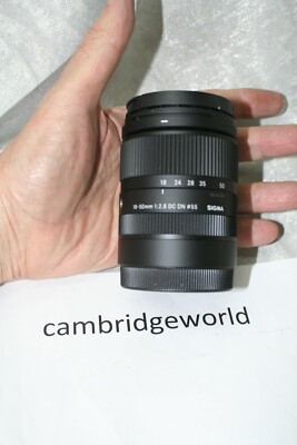 Sigma 18-50mm F2.8 DC DN Contemporary Lens for Sony E NEW with LENS SHADE HOOD