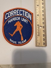 New York City Corrections Harbor Unit Dive Team Vest Patch