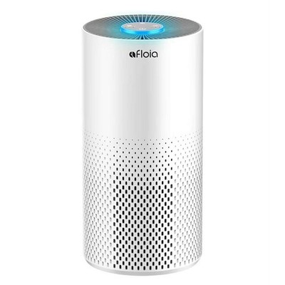 Floia HEPA Air Purifier Large Room 1076 Sq Ft 3-Stage Filtration White NEW