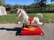 Peg Perego Rocky Coin Operated Horse Not Tested