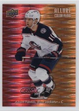 2023 Upper Deck Allure Color Flow Red Orange Spectrum 69/299 Adam Fantilli 0n64