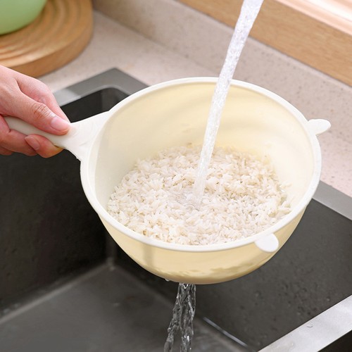 Kitchen Filter Drain Washing Basket Multi Function Drainage Fruit - Bild 7 von 12