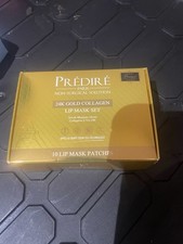 Predire Paris 24K Gold Collagen Lip Mask Set,...