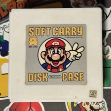 Nintendo Famicom Disk System Soft Carry Disk Case SNC-4D Japan Import US Seller