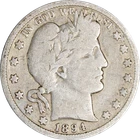 1894-S Barber Half Dollar