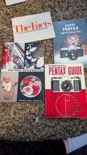 LOT OF 1960s  1970s ASAHI PENTAX SPOTMATIC GUIDES  MANUALS