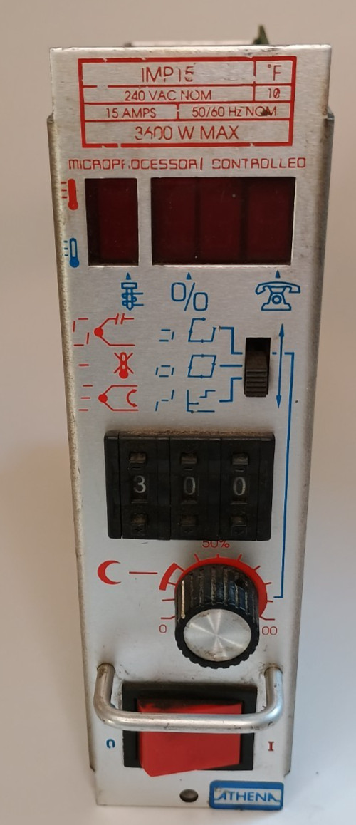 Athena IMP15 Temperature Controller 208-240V - Warranty