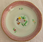 VINTAGE CALYX WARE ADAMS ENGLAND HAND PAINTED SAUCER ONLY — photo 1