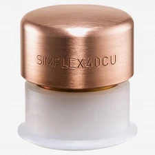 Halder Simplex Replacement Face Insert, Copper, 1.18"