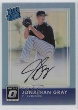 2016 Donruss Optic Rated Rookies Signatures Carolina Blue /15 Jon Gray Auto 0u8k
