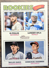 2026 Topps Heritage - Poulin/Avila/Rashi/Ogasawara 