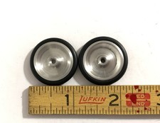 Vintage Slot Car Wheels 5-40 Threaded Skinnys