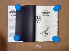 Blink 182 Mark Hoppus Signed Autographed Book Fahrenheit-182 Memoir