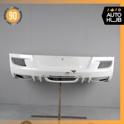 12-18 Bentley Continental GTC GT Rear Bumper Cover Assembly Black Bison Wald