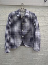 PRE-OWNED Comme Des Garcons Girl Check Jacket Womens Size Large