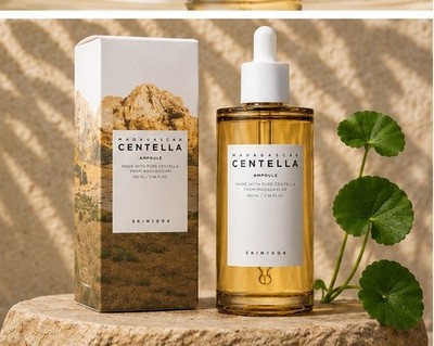 SKIN1004 Madagascar Centella Asiatica Ampoule Facial Serum 4.05 oz 120 ml No Box