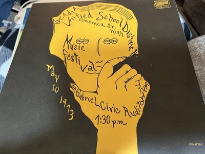 Arcadia Unified School District Music Festival LP  1973  Fidelity Records   Rare