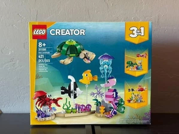 LEGO Creator 3-in-1 Sea Animals  Building Toy Set &ndash; 421 Pi