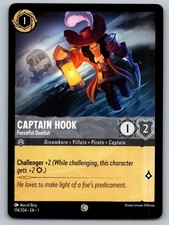 Captain Hook - Forceful Duelist 174/204 Common The First Chapter Lorcana NM