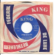 OTIS WILLIAMS Image Of A Girl/Wait A Minute Baby on King doo wop R&B 45 HEAR
