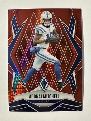 2025 Panini Phoenix - Adonai Mitchell #53 Red /399