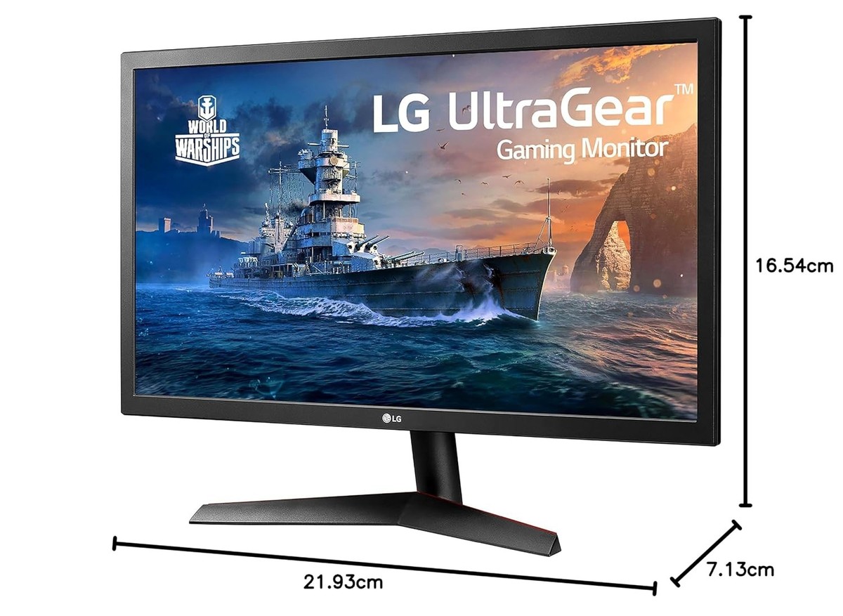 LG UltraGear 23.6 inch Widescreen TN LCD Gaming Monitor for sale