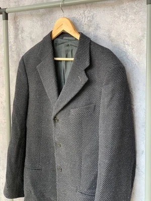 Manteau veste blazer en laine Armani Collezioni vintage taille 52R (XL) - Photo 1/4