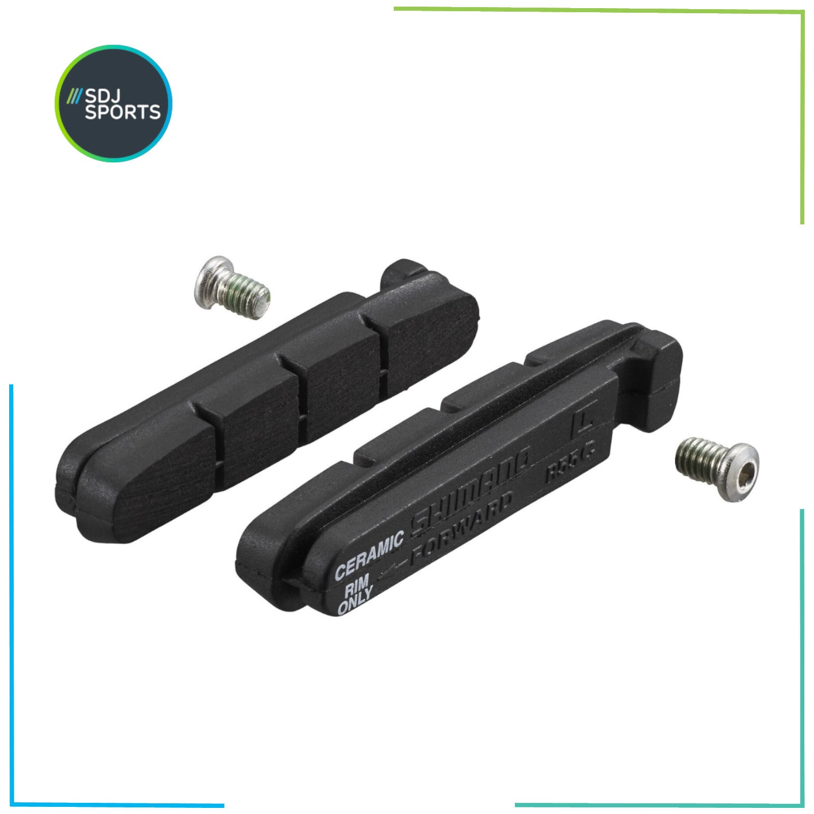 Shimano Dura-Ace 7700 Road Bike Brake Pads Insert Ceramic Rim