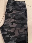 RVCA Men's Camo Jogger Pants XXL Black/Gray Tapered Elastic Waist Pockets — photo 6