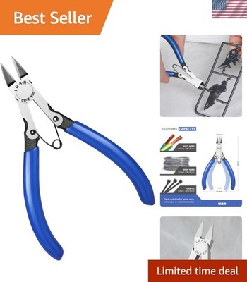 330 Flush Cutters, Precision Wire Cutter, Flush Pliers, Wire Snips, Electrica...
