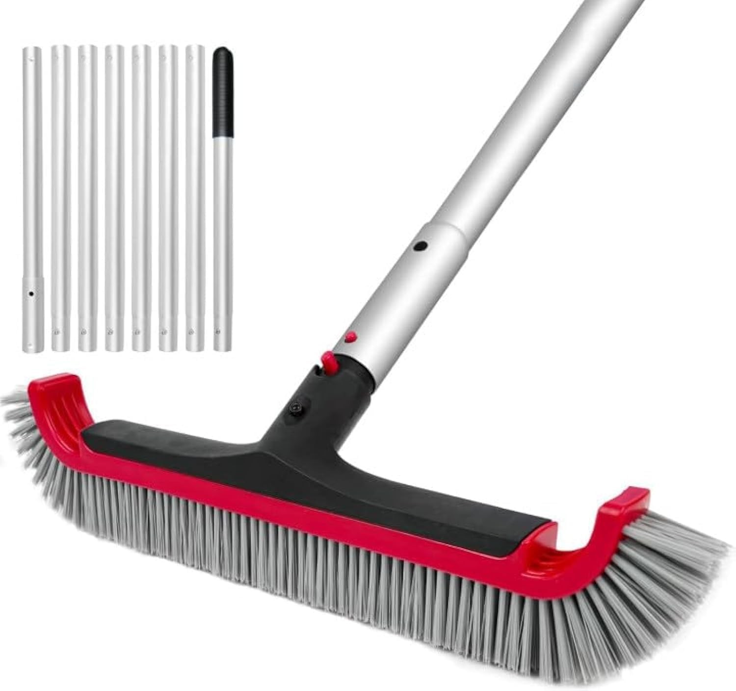 Swimming Pool Brush with Pole - 17.5