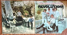 Lot of 2 Paul Revere & The Raiders Vinyl LPs Alias Pink Puzz Revolution