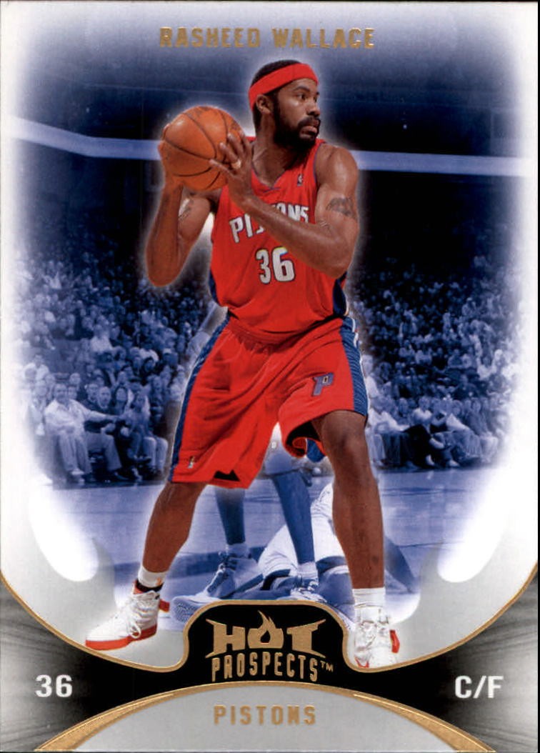 2008-09 Hot Prospects #84 Rasheed Wallace - BSK