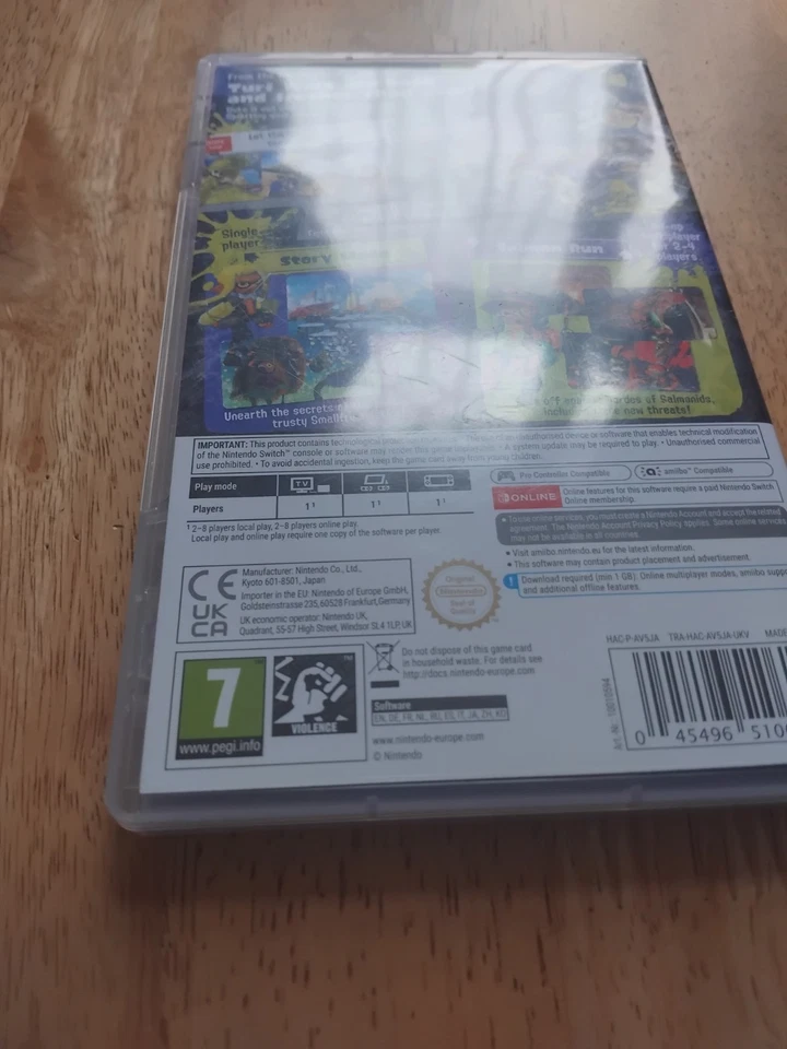 Splatoon 3 - Nintendo Switch Game - Fast Postage - BOXED COMPLETE IN CASE, photo 3 of 5
