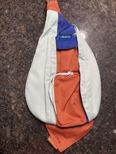 Kavu Rope Sling Bag Crossbody Shoulder Hiking Backpack Springtide Color