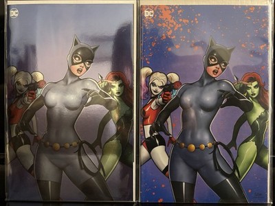 Gotham City Sirens #1 Nathan Szerdy Virgin & Foil Variants Set