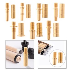 Pool Cue Joint Screw Copper Billiard Cue Joint Pin Screws Extension