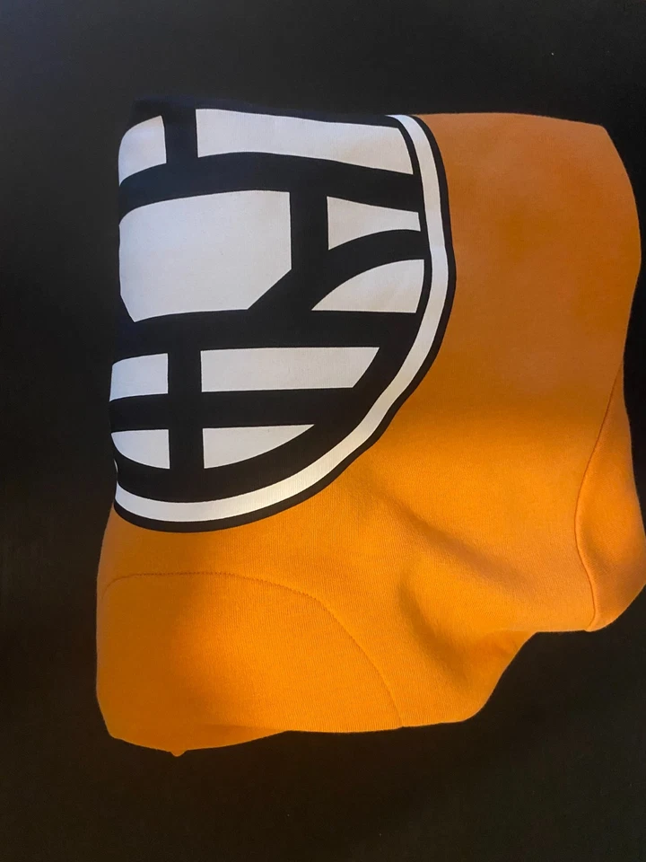 Sweat à Capuche Dragon Ball Z Celio Orange Taille M – DBZ Fan Manga Collector - Photo 3/4