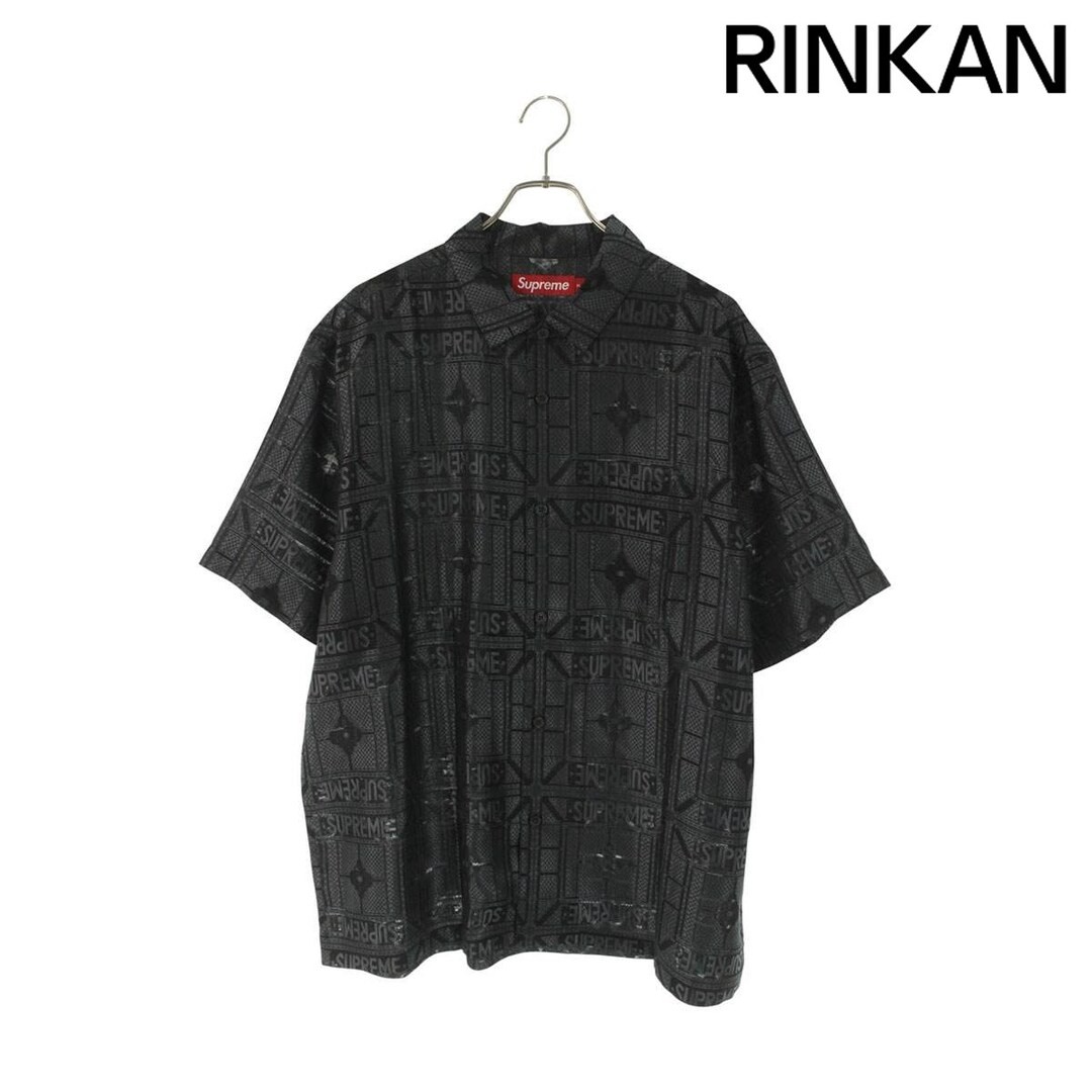 Supreme 24SS Tray Jacquard S Shirt Short Sleeve Men's XL Used 78ca2d1007a6c9a54e
