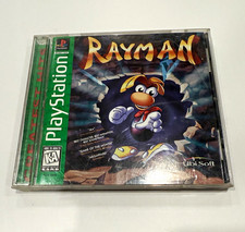 Rayman PS1 Greatest Hits CIB Complete w/ Manual Sony PlayStation 1 1995