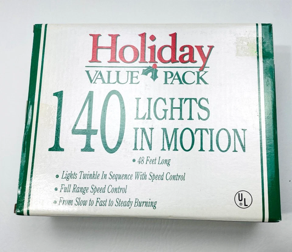 NEW 140 Lights In Motion Chaser Light String Multi Color Christmas Holiday Decor - Image 2 of 4