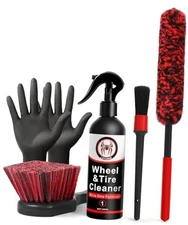 Car Wheel Brush Kit Car Wheel Cleaner Detailing Brush kit for Powerful 