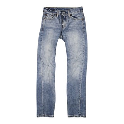 Levis Jeans Men 29 Blue Denim 511 Slim Tapered Zip Fly Pants Low Rise Size 29x28