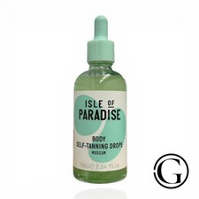 Isle of Paradise Face Body Self Tanning Drops Medium - 2.54 fl oz 75 ml NWOB