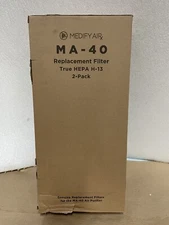 ORIGINAL Medify Air Filter for MA-40 & MA-40UV  HEPA13, Pack of 2 filters, NEW