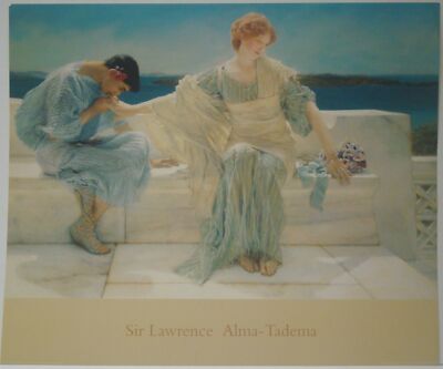 ALMA-TADEMA Ask Me No More Fine Art Print