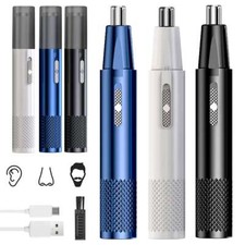 Men Women Nose Ear Hair Trimmer Nasal Set Electric Clipper Personal Hair Care